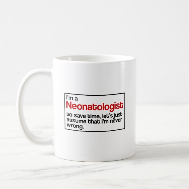 Neonatologist Coffee Mug (Left)
