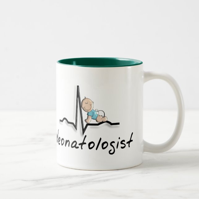 Neonatologist Physician Gifts Two-Tone Coffee Mug (Right)
