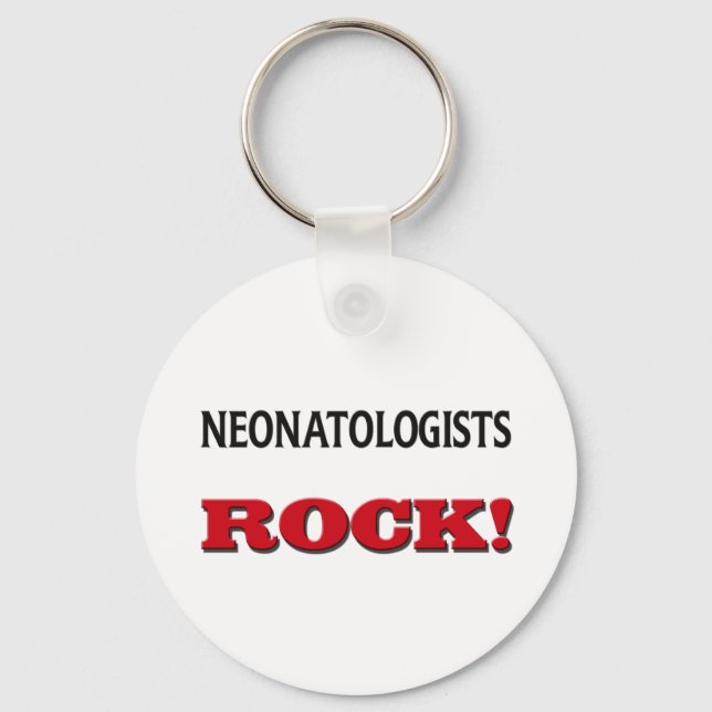 Neonatologists Rock Key Ring (Front)