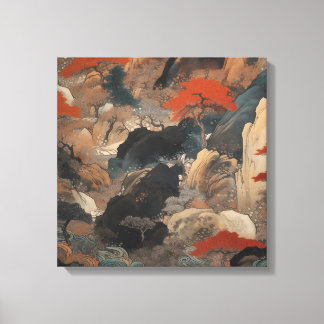 NeoNihonga 001 Canvas Print
