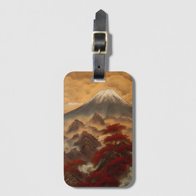 NeoNihonga Fuji 003 Luggage Tag (Front Vertical)