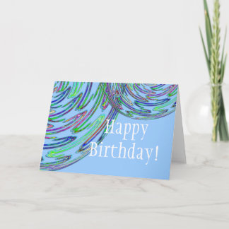 NEONS Happy Birthday! Card