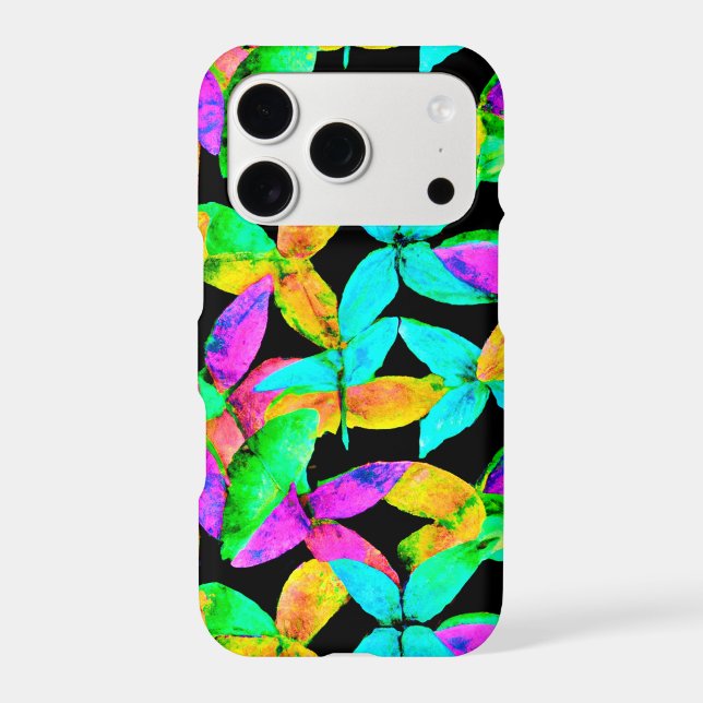 Neonscape Leaf Pattern (Back)
