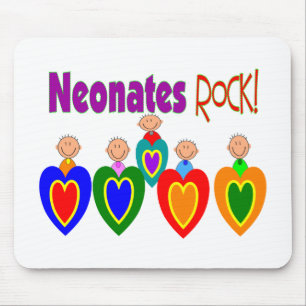 Neontal Nurse Gifts "Neonates ROCK!" Mouse Mat