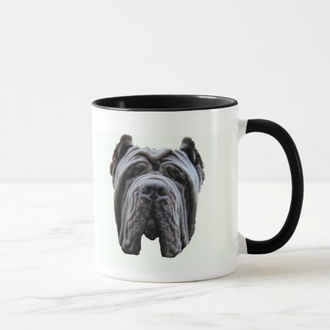 Neopolitan Mastiff face mug (Right)