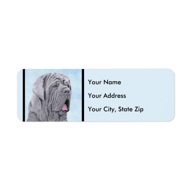 Neopolitan Mastiff Painting - Original Dog Art (Front)