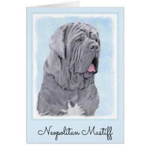 Neopolitan Mastiff Painting - Original Dog Art