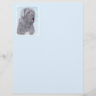 Neopolitan Mastiff Painting - Original Dog Art