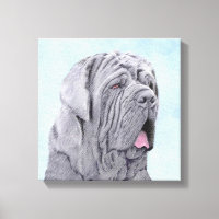 Neopolitan Mastiff Painting - Original Dog Art