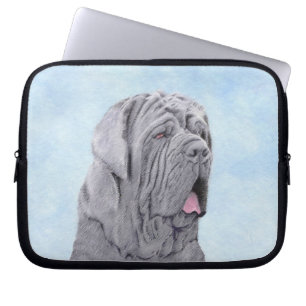 Neopolitan Mastiff Painting - Original Dog Art Laptop Sleeve