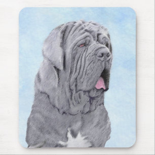 Neopolitan Mastiff Painting - Original Dog Art Mouse Mat