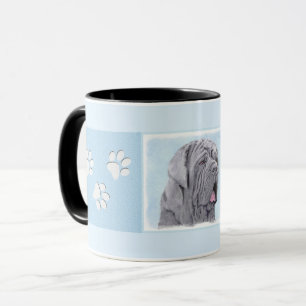 Neopolitan Mastiff Painting - Original Dog Art Mug