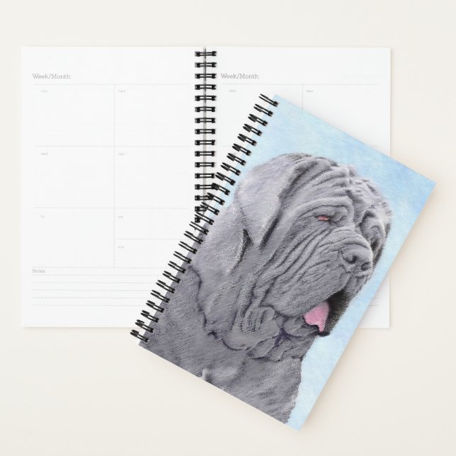 Neopolitan Mastiff Painting - Original Dog Art Planner (Display)
