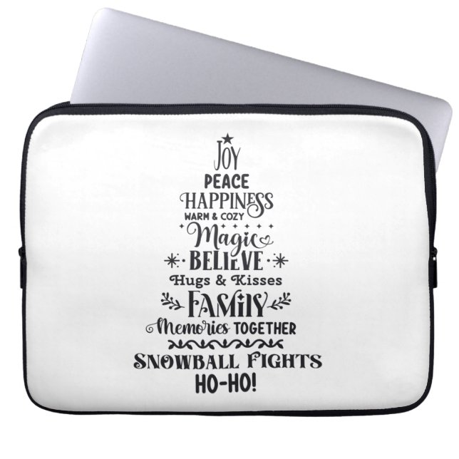 Neoprene Laptop Sleeve 13 inch (Front)