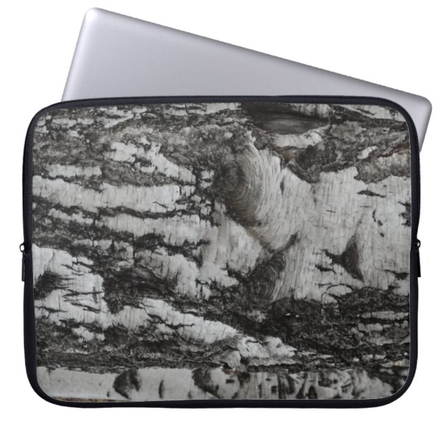 Neoprene Laptop Sleeve 15" Birch Tree (Front)