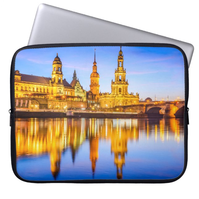 Neoprene Laptop Sleeve 15 inch Dresden (Front)