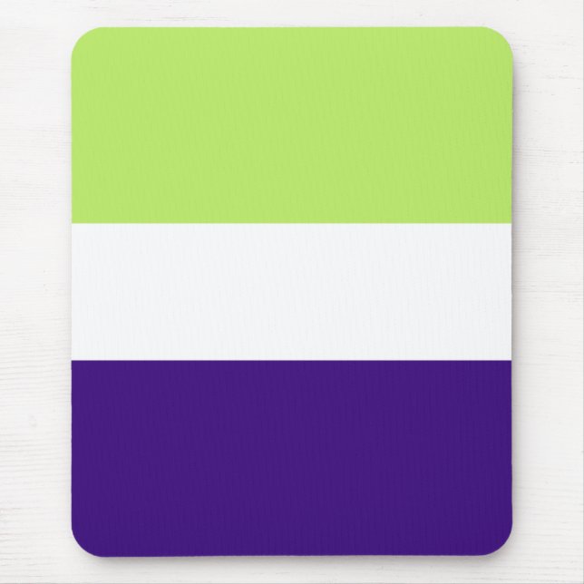 Neopronoun Pride Flag Mouse Mat (Front)