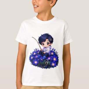 Neos Kawaii Zodiac Acquarius T-Shirt
