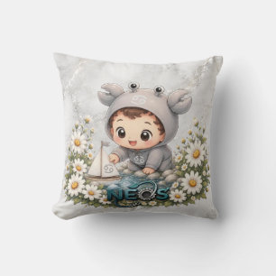 Neos Kawaii Zodiac Cancer Cushion