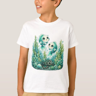 Neos Kawaii Zodiac Pisces T-Shirt