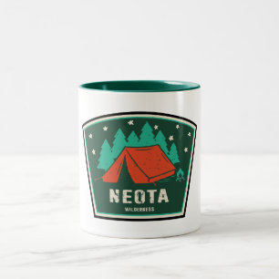Neota Wilderness Colorado Camping Two-Tone Coffee Mug