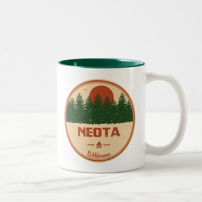 Neota Wilderness Colorado Two-Tone Coffee Mug (Right)