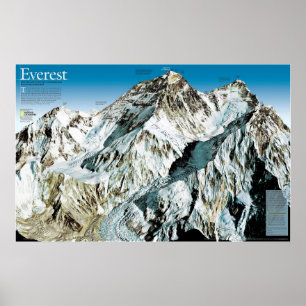 " Nepal: 2003/today Himalaya - Mount Everest ...  Poster