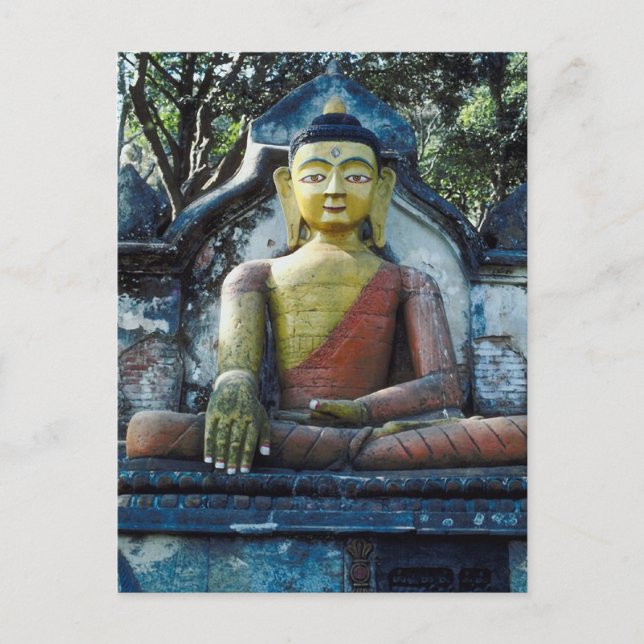 Nepal Buddha Postcard (Front)