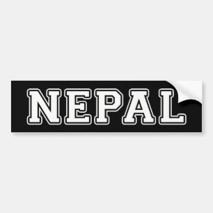 Nepal Bumper Sticker