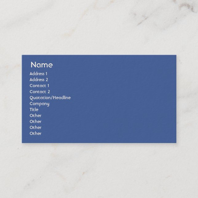 Nepal - Business Card (Front)