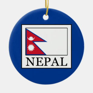Nepal Ceramic Tree Decoration