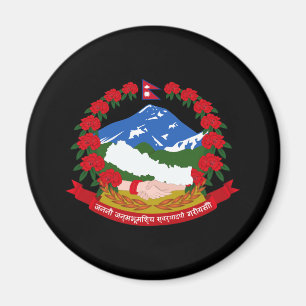 Nepal Coat of Arms Magnet