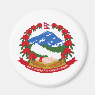 Nepal Coat Of Arms Magnet