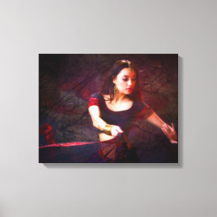 Nepal Dancer Canvas Print