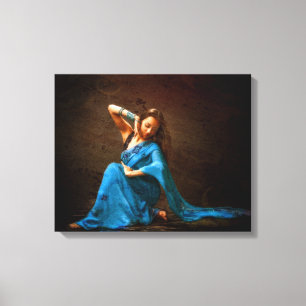 Nepal Dancer Canvas Print