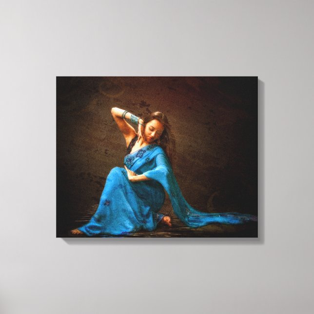 Nepal Dancer Canvas Print (Front)