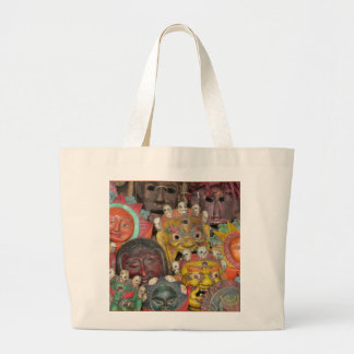 Nepal Deity Mask Tote