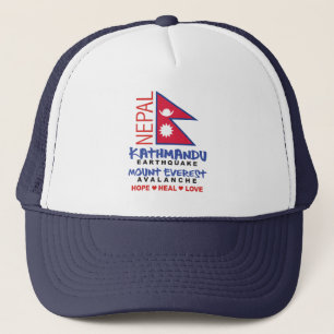 Nepal Earthquake Trucker Hat