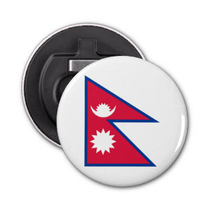 Nepal Flag Bottle Opener