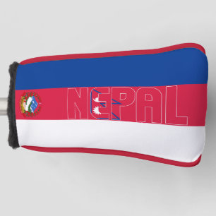 Nepal Flag Gorgeous Patriotic Golf Head Cover