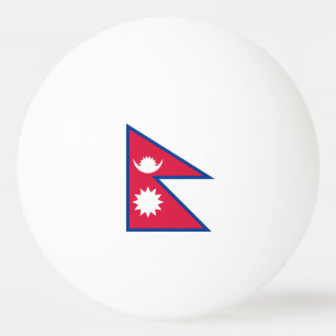 Nepal Flag Ping Pong Ball