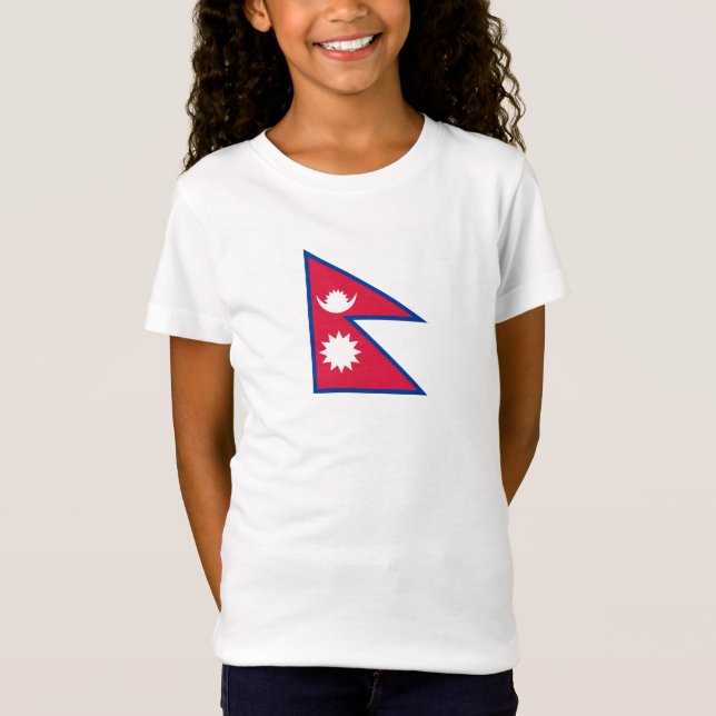 Nepal Flag T-Shirt (Front)