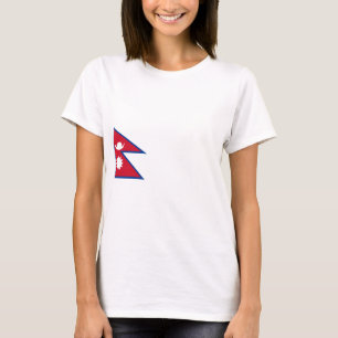 Nepal flag T-Shirt