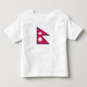 Nepal Flag Toddler T-Shirt
