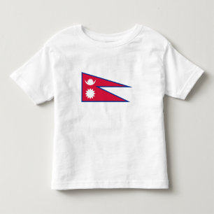 Nepal Flag Toddler T-Shirt