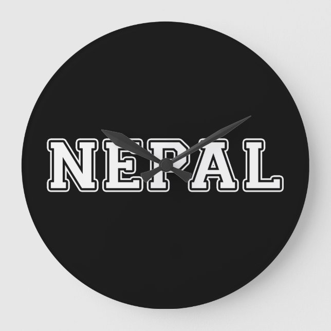 Nepal Large Clock (Front)