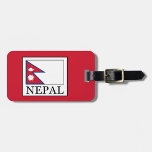 Nepal Luggage Tag