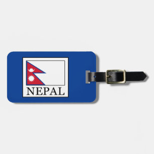 Nepal Luggage Tag
