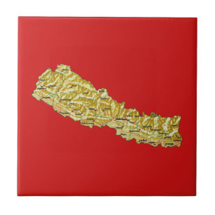 Nepal Map Tile
