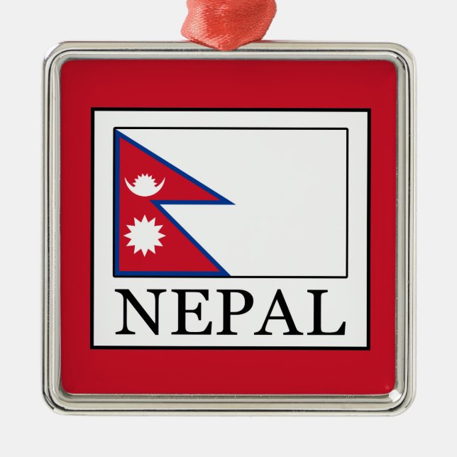 Nepal Metal Tree Decoration (Front)